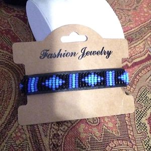 Leather Beaded Bracelet